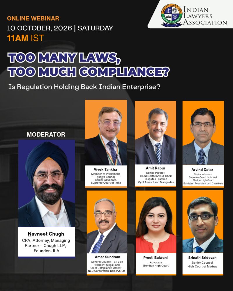 Too Many Laws, Too Much Compliance? — Is Regulation Holding Back Indian Enterprise?